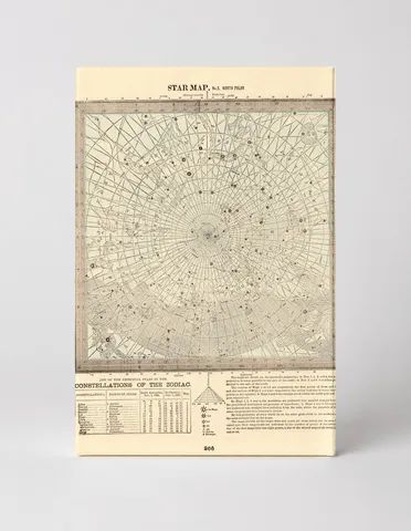 Star Map No. 1 North Polar