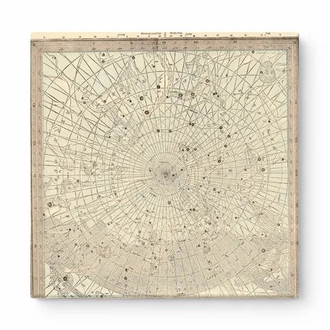 Star Map No. 5 North Polar