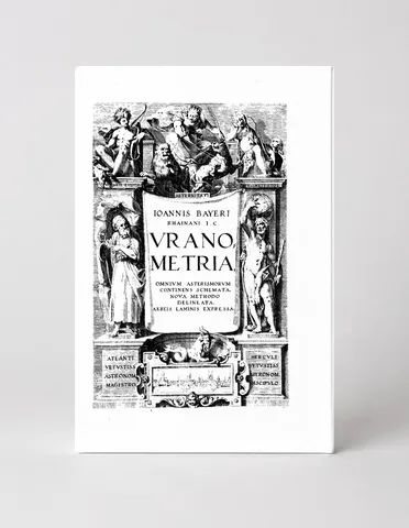 Uranometria (1603) — Title Page