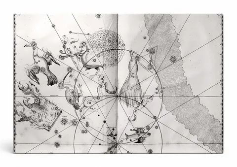 Uranometria, Leaf 49 — Southern Constellations (1603)
