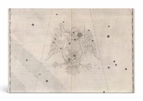 Aquila et Antinous (Uranometria, 1603)