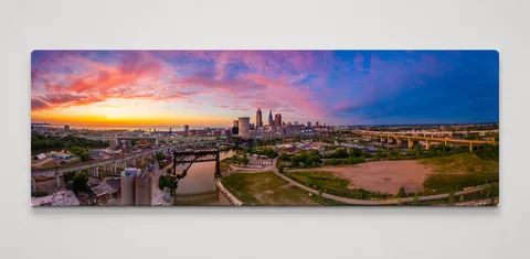 Cleveland Skyline from the Foundry