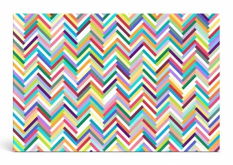 Multicolor Chevron Pattern