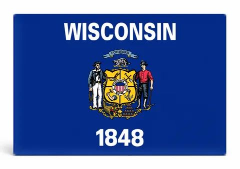 Wisconsin State Flag