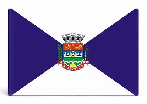 São Gonçalo City Flag