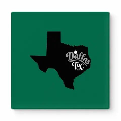 Home Sweet Dallas — Texas State Silhouette