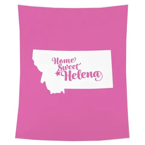 Home Sweet Helena — Montana State Silhouette