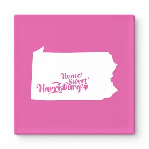 Home Sweet Harrisburg — Pennsylvania State Silhouette