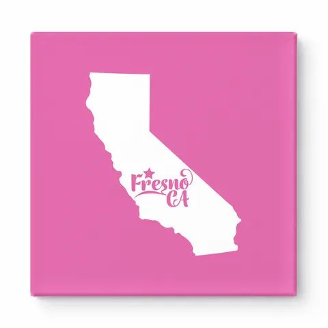 Home Sweet Fresno — California State Silhouette