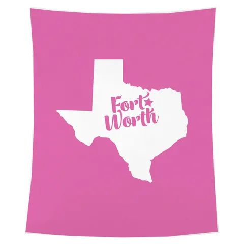 Home Sweet Fort Worth — Texas State Silhouette