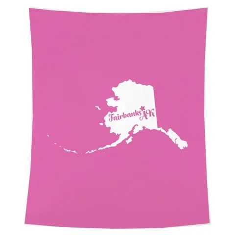 Home Sweet Fairbanks — Alaska State Silhouette