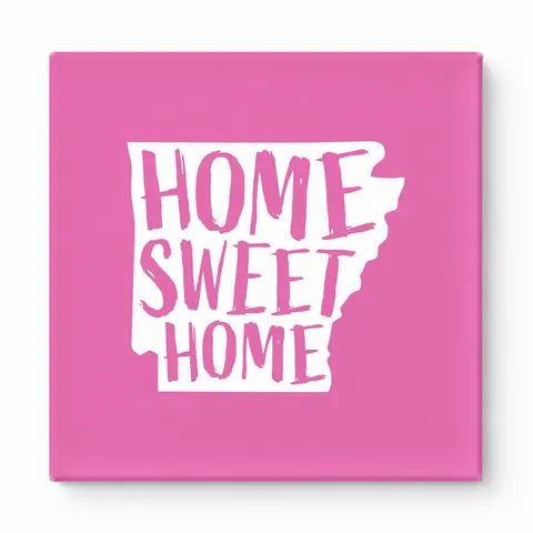 HOME SWEET HOME — Arkansas State Silhouette