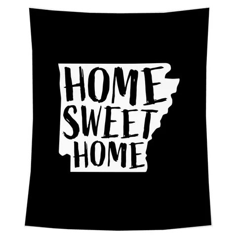 Home Sweet Home — Arkansas State Silhouette