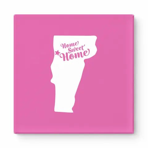 Home Sweet Newport — Vermont State Silhouette