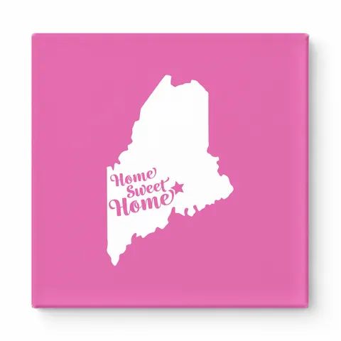 Home Sweet Portland — Maine State Silhouette