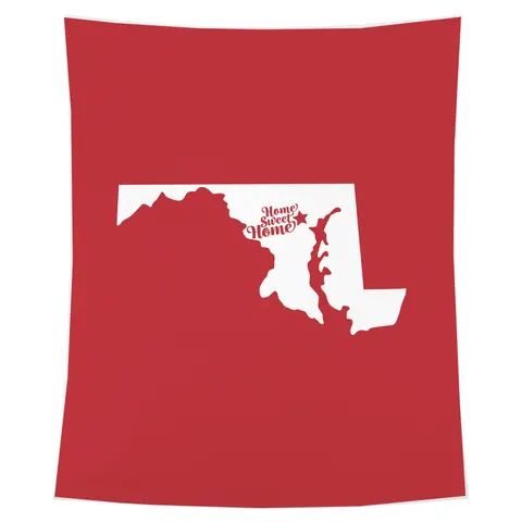 Home sweet home — Maryland State Silhouette