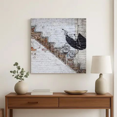 Baby Carriage — Street Art Print