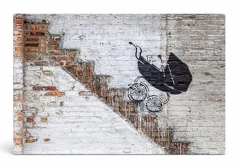 Baby Carriage — Street Art Print