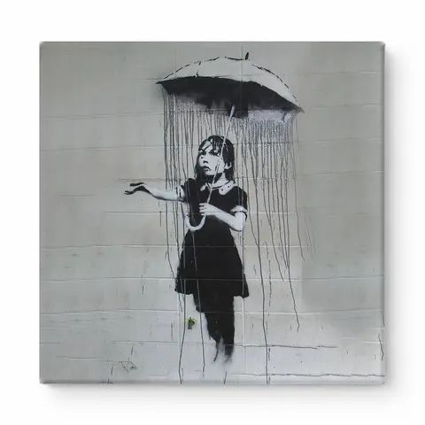 Umbrella Girl — Street Art Print