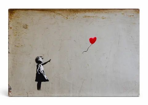 Balloon Girl — Street Art Print