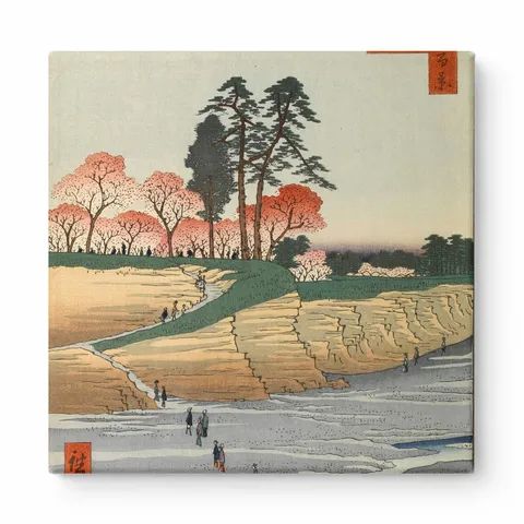 Gotenyama at Shinagawa on the Tōkaidō (1856)