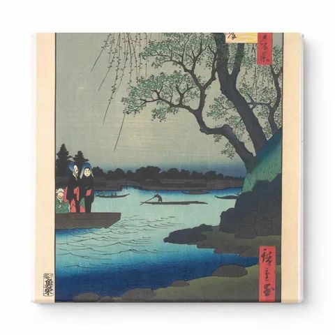 Ommayagashi, from One Hundred Famous Views of Edo (1857)