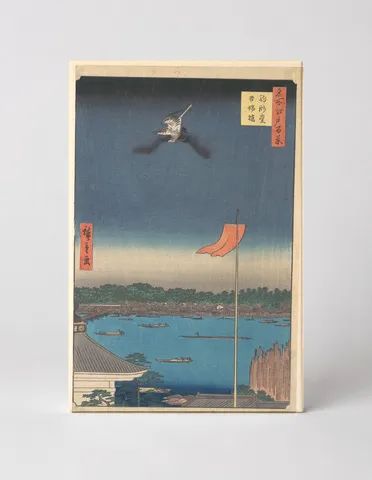 Komagatadō and Azuma Bridge (1857)
