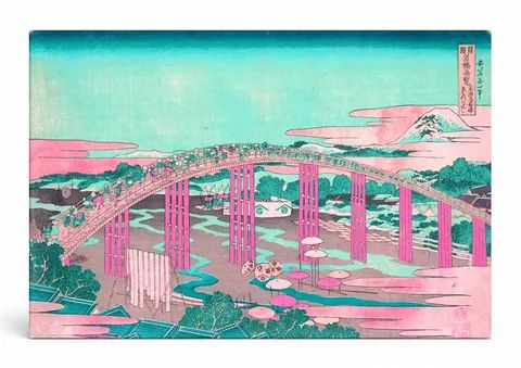 Yoroi Ferry, Koami-chō (from One Hundred Famous Views of Edo)