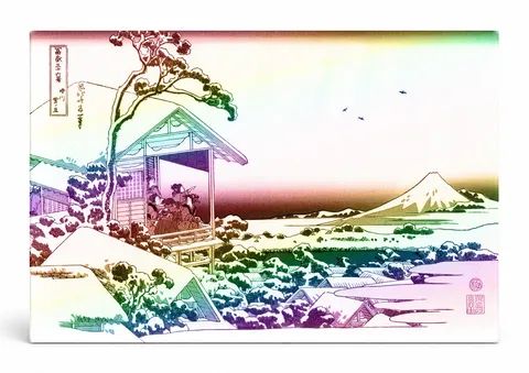 Teahouse at Koishikawa (1830)