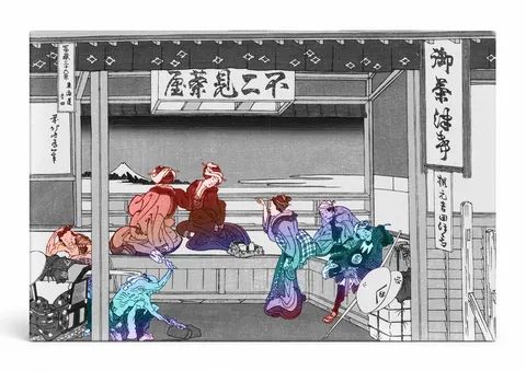 Yoshida at Tōkaidō (1831)