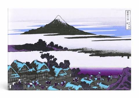 Dawn at Isawa in Kai Province (1830)