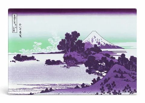 Shichiri Beach in Sagami Province (1831)