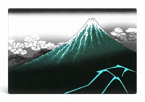 Rainstorm Beneath the Summit (1831)