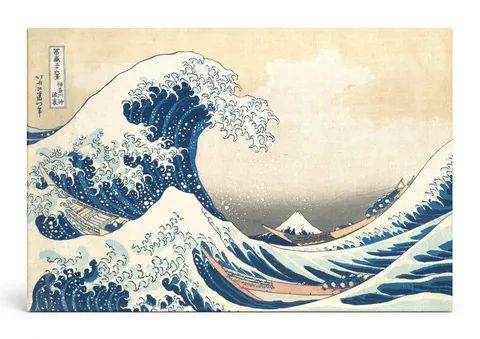 The Great Wave off Kanagawa (1831)