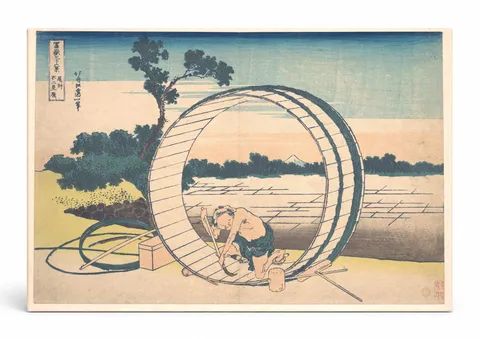 Fujimigahara in Owari Province (1831)