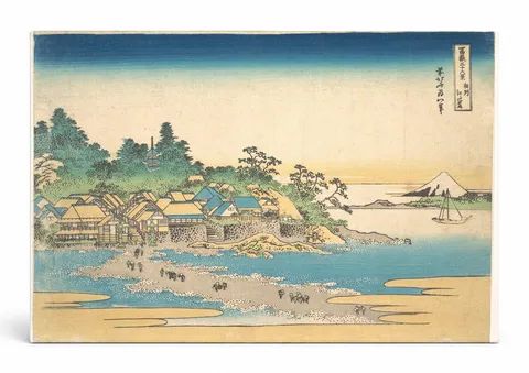 Enoshima in Sagami Province (1831–1833)