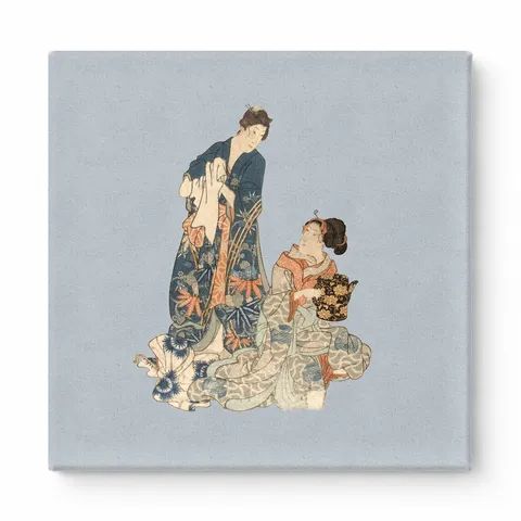 Two Women in Kimono