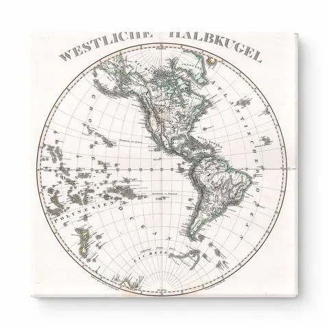 Westliche Halbkugel (Western Hemisphere) (1873)