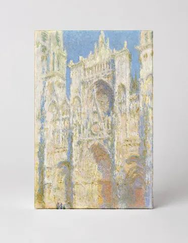 Rouen Cathedral, West Facade, Sunlight (1894)