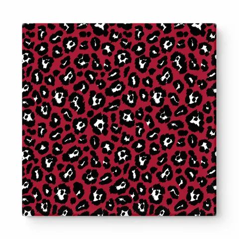 Crimson & Black Leopard — National Football Teams