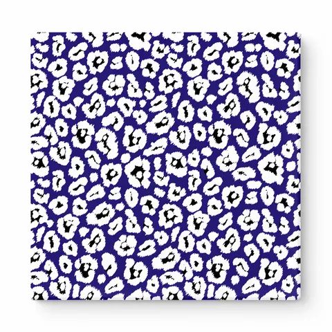 Navy & White Leopard — National Football Teams