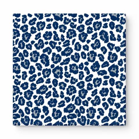 Navy & White Leopard — National Football Teams