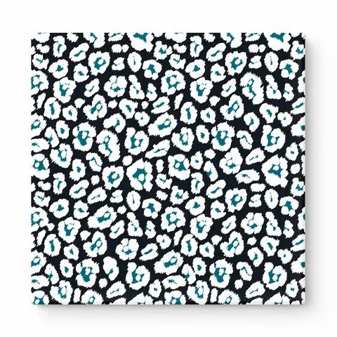 Navy & White Leopard — National Football Teams