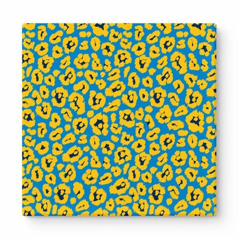 Royal Blue & Gold Leopard — National Football Teams
