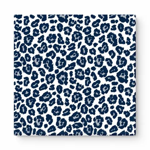 Navy & White Leopard — National Football Teams