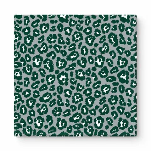Forest Green & Gray Leopard — National Football Teams