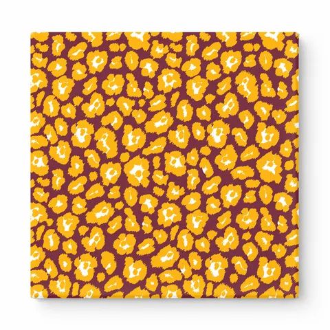 Maroon & Gold Leopard — National Football Teams