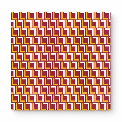 Burgundy & Gold Plaid — National Football Teams