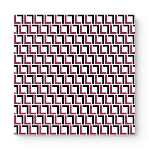 Maroon & White Squares — National Football Teams