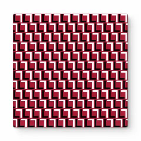 Maroon & White Squares — National Football Teams